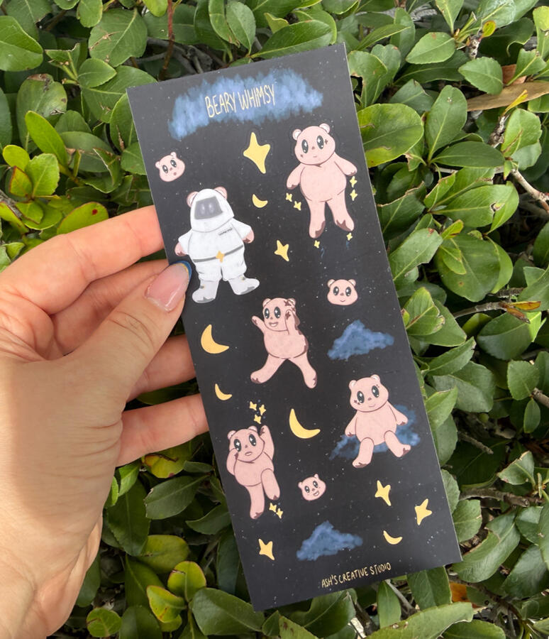 Beary Whimsy Sticker Sheet Beary Whimsy Sticker Sheet