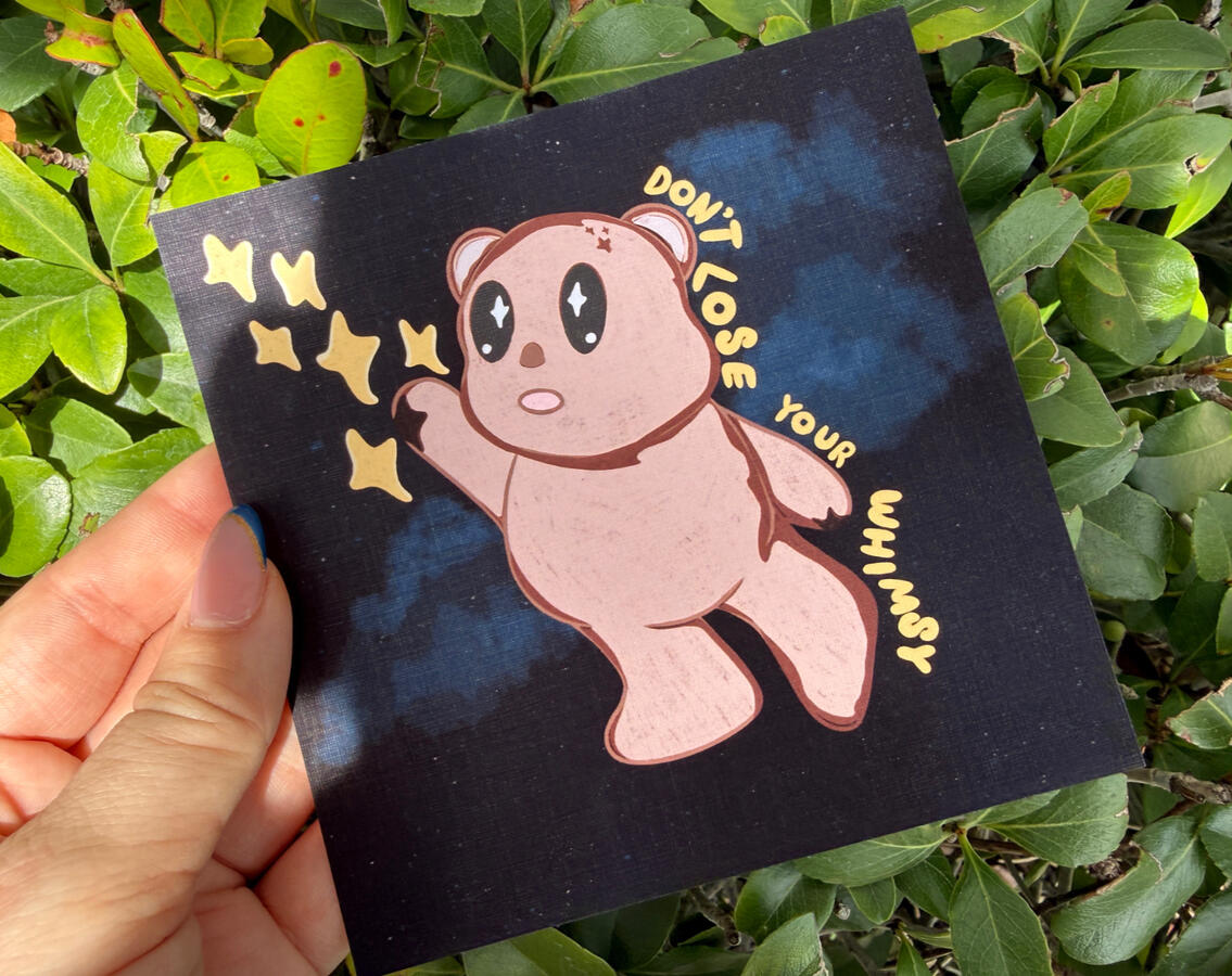Beary Whimsy Art Print
