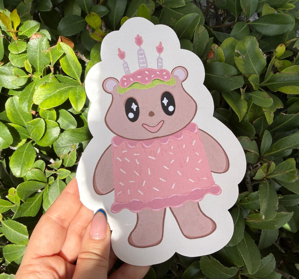 Happy Birthday Bear Card