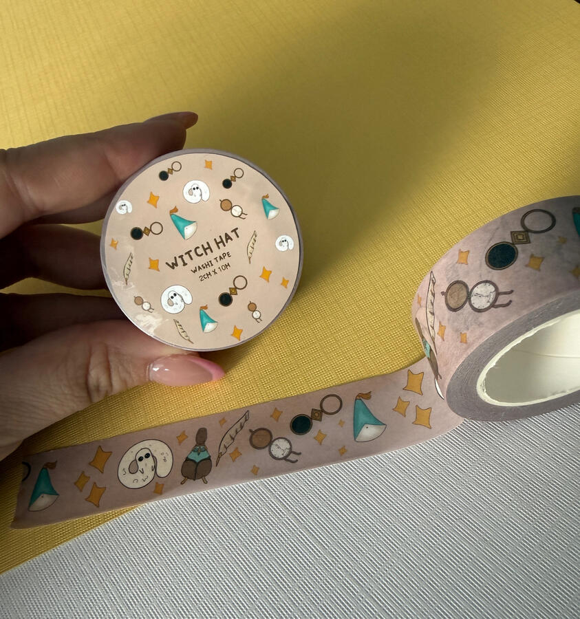 Witch Hat Washi Tape
